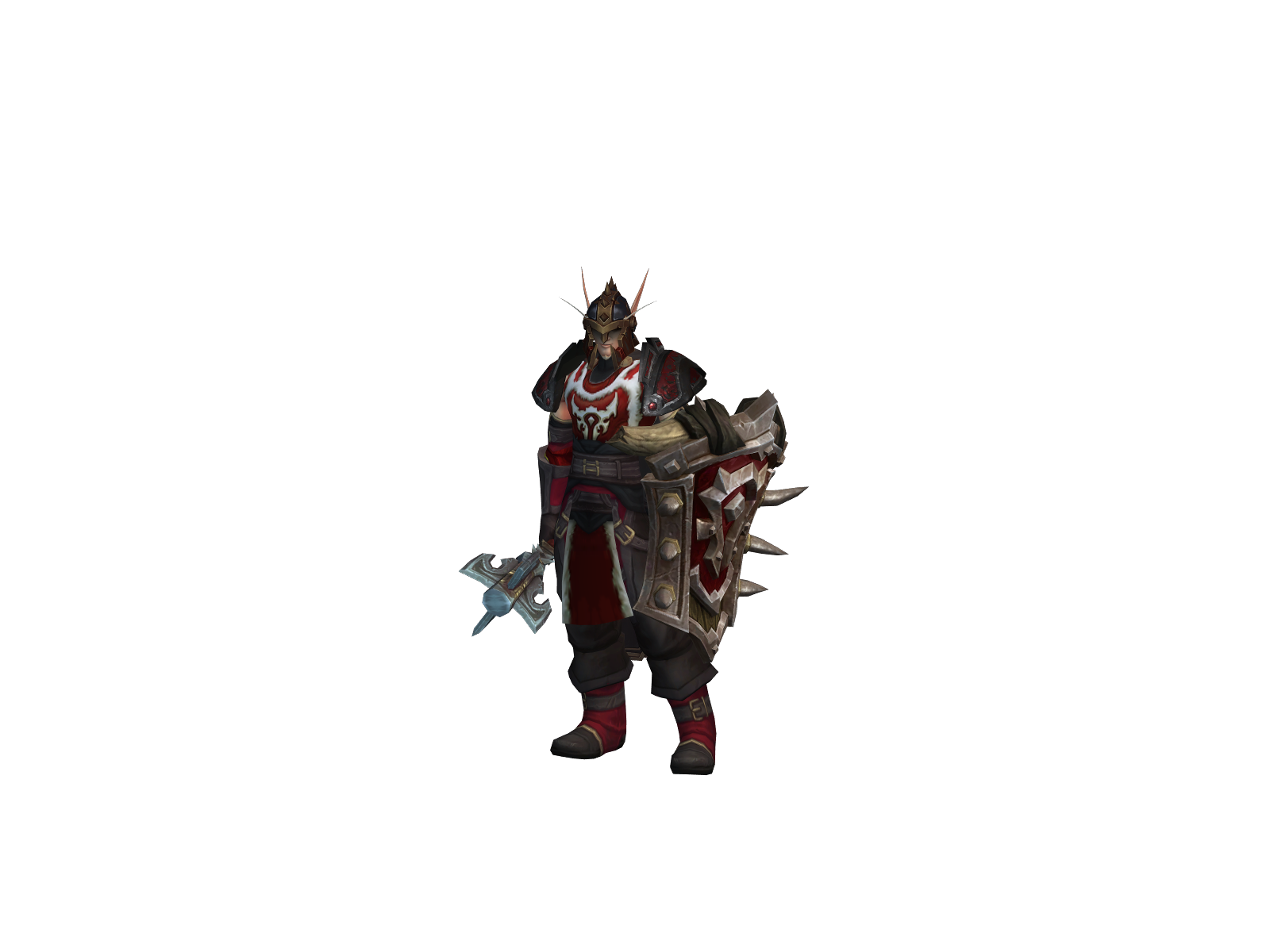 Ianaris 3D character render