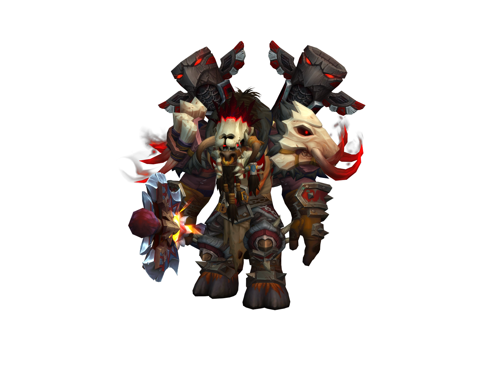 Nnadul 3D character render