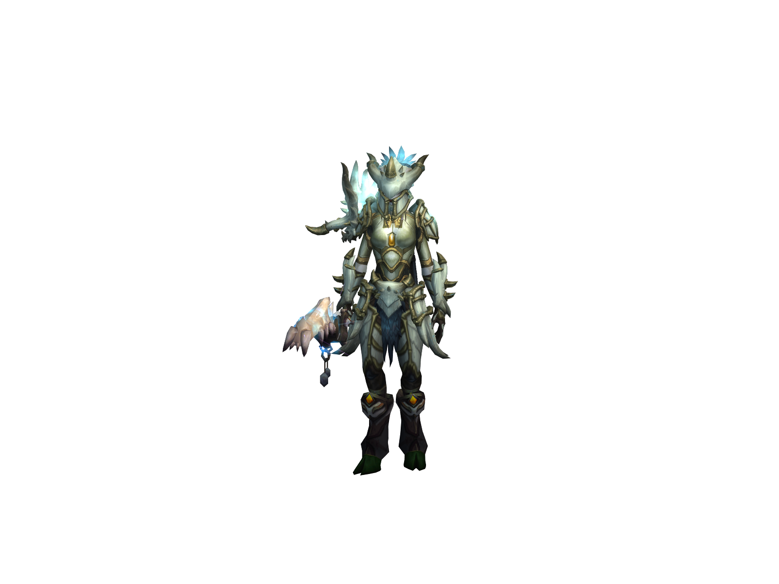 Yulanna 3D character render