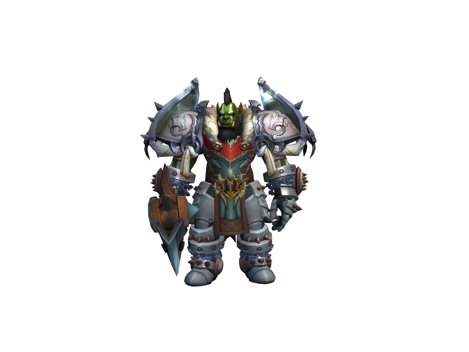 Cronak 3D character render