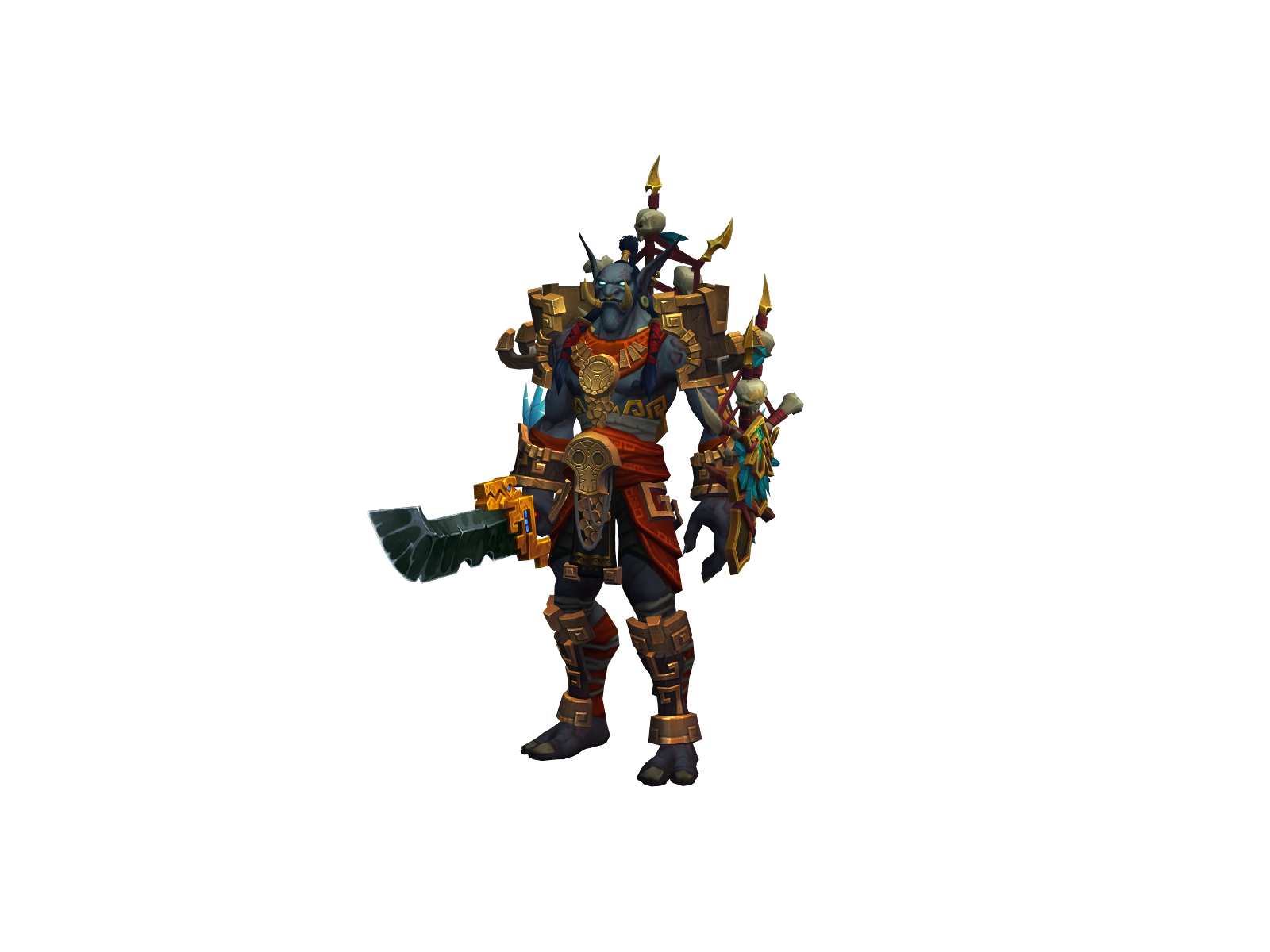 Rájadálord 3D character render
