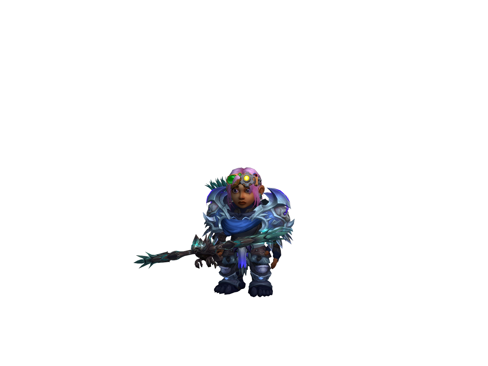 Schmerpz 3D character render