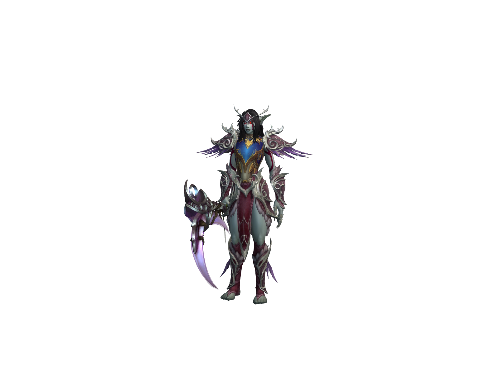 Vhalencia 3D character render