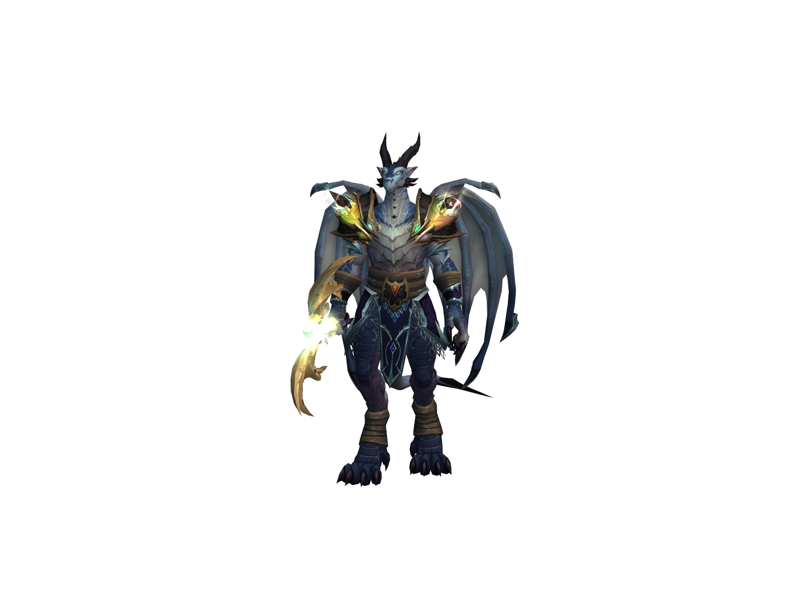 Mizuhiki 3D character render