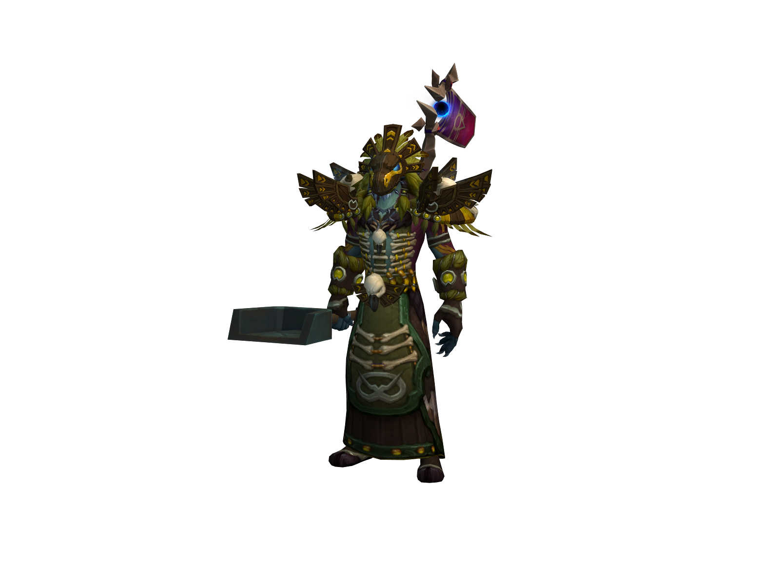 Discomangle 3D character render