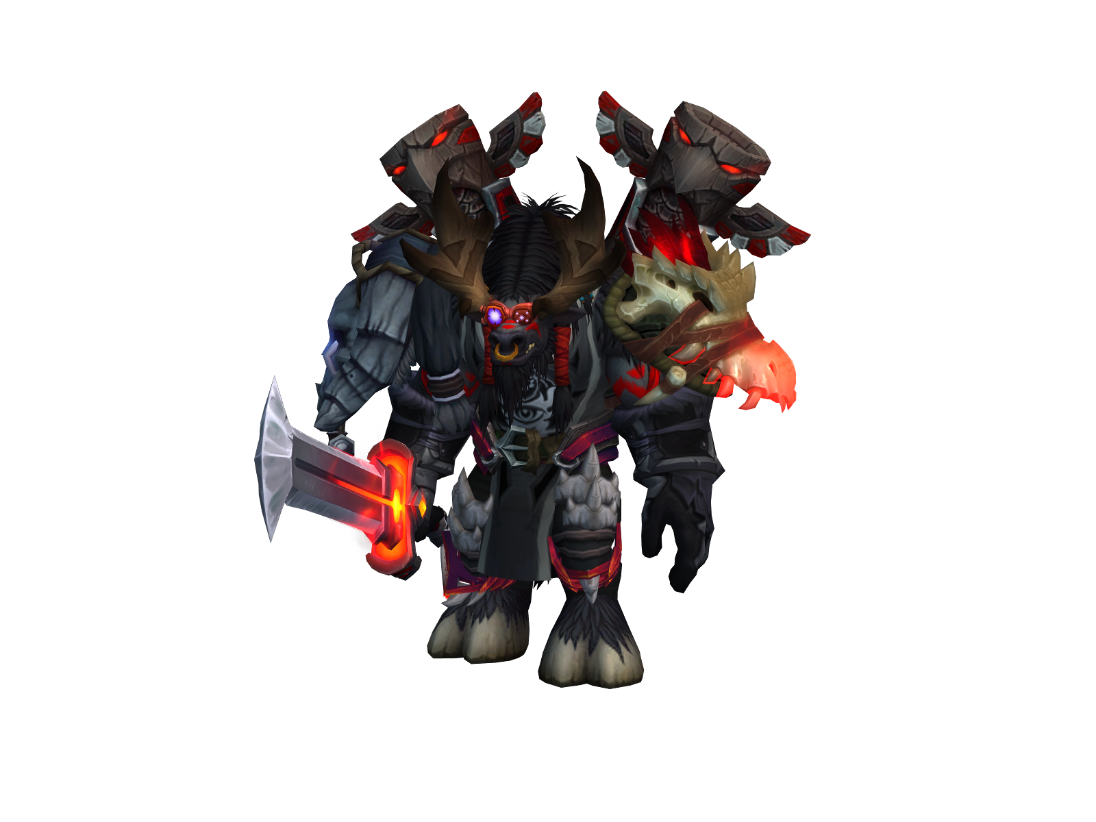Thehog 3D character render