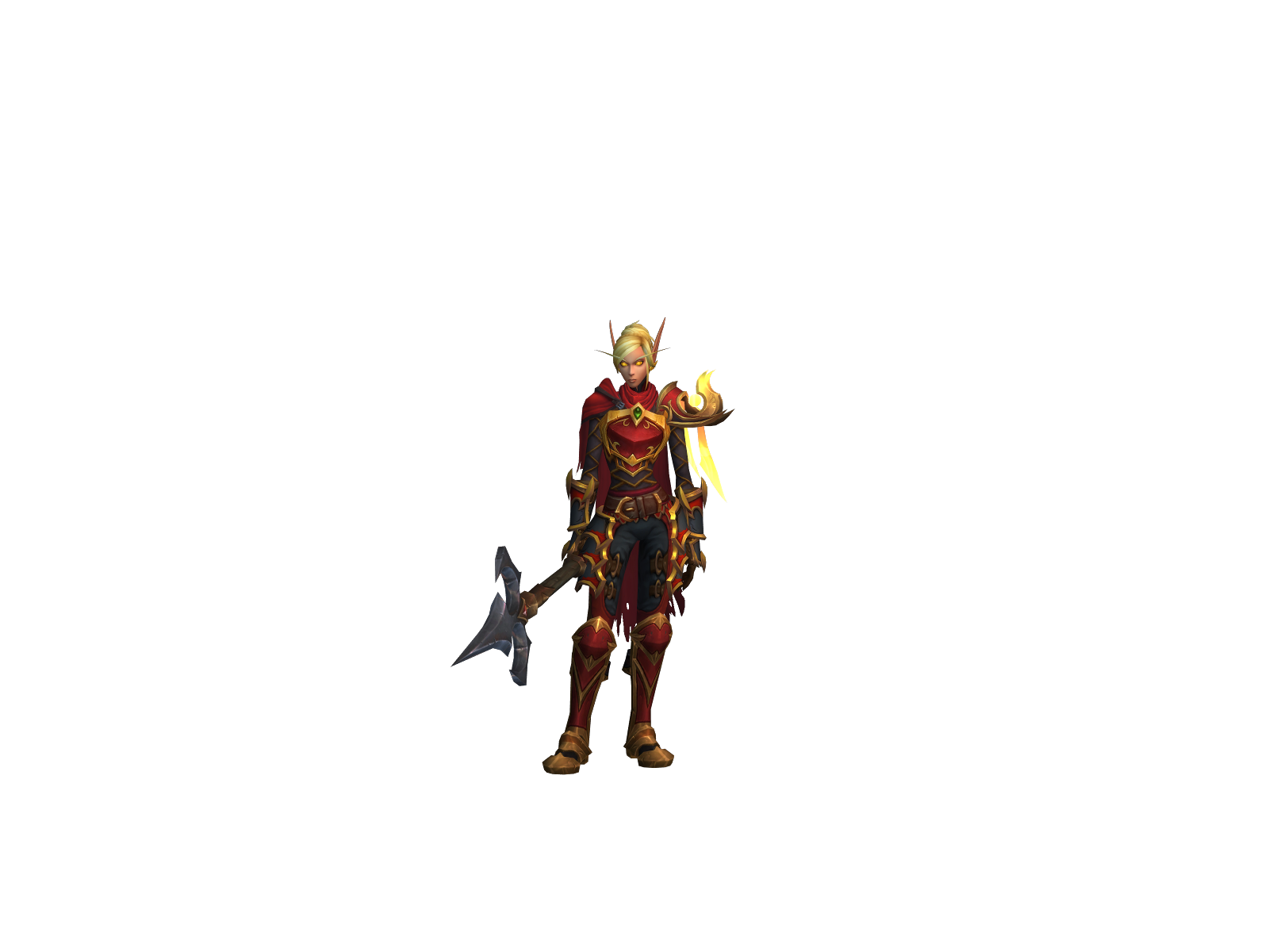 Ælys 3D character render