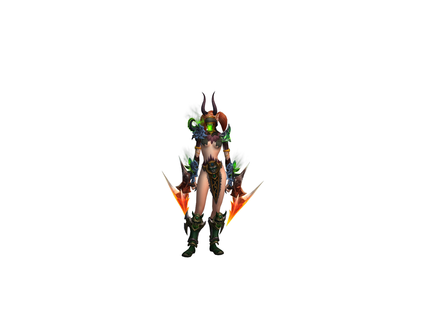 Evna 3D character render