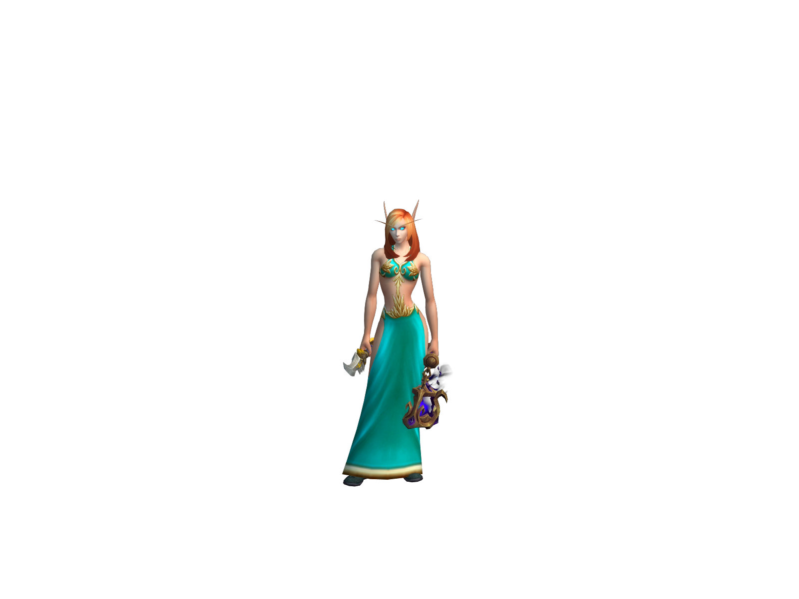 Veylindria 3D character render