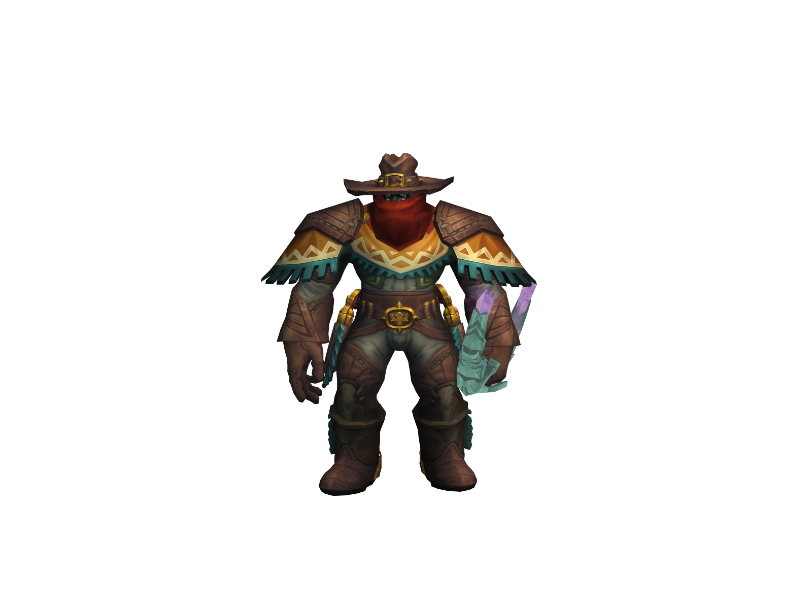 Atlloser 3D character render