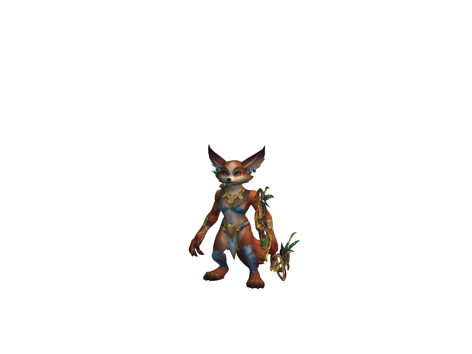 Atrays 3D character render