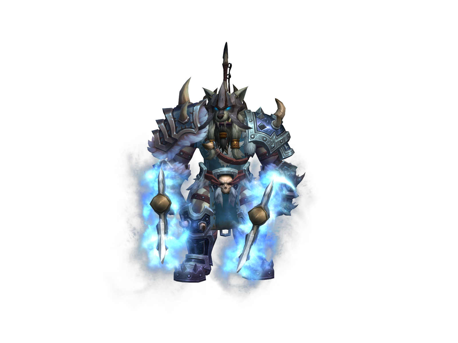 Crök 3D character render