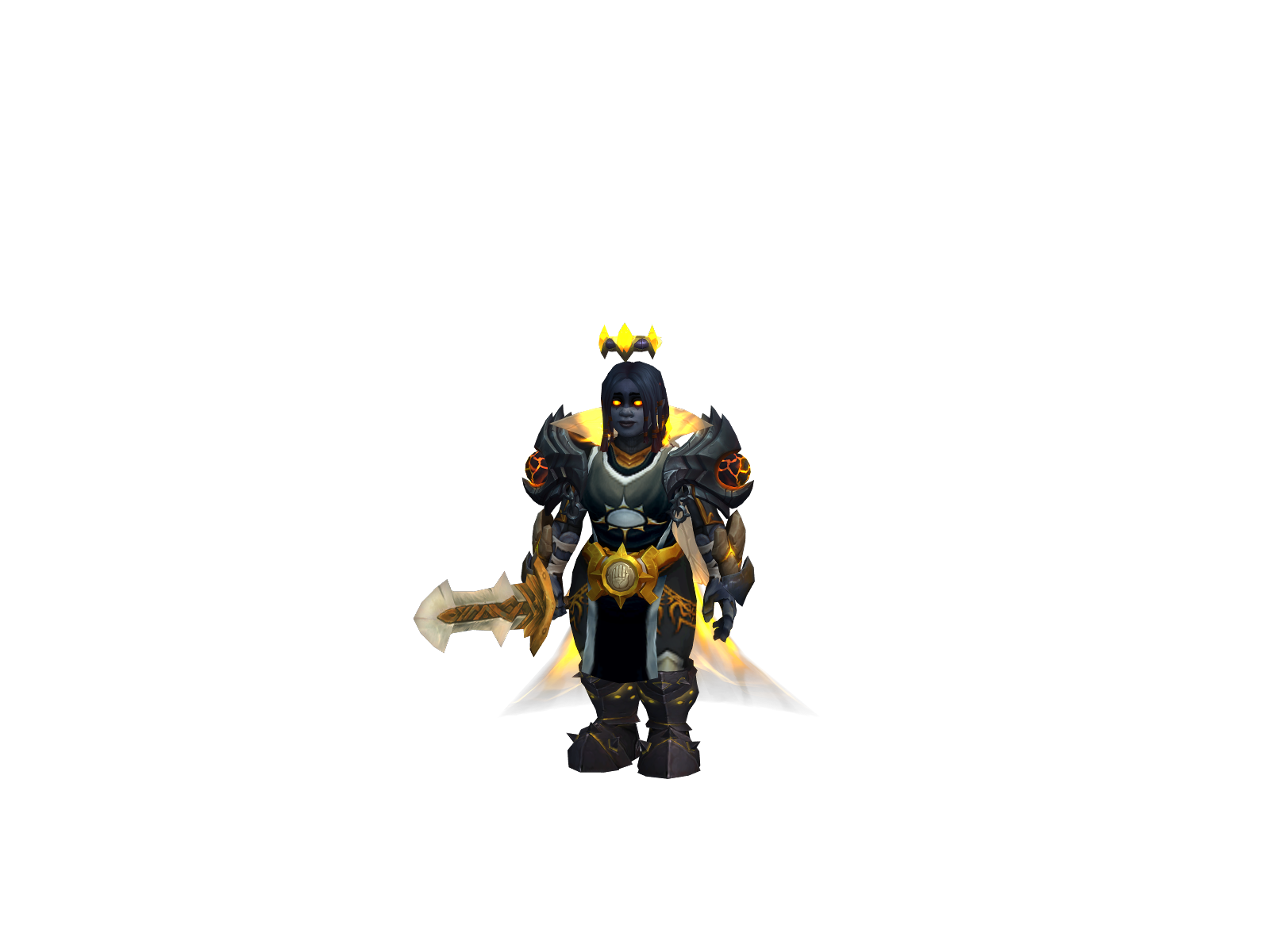 Diamict 3D character render