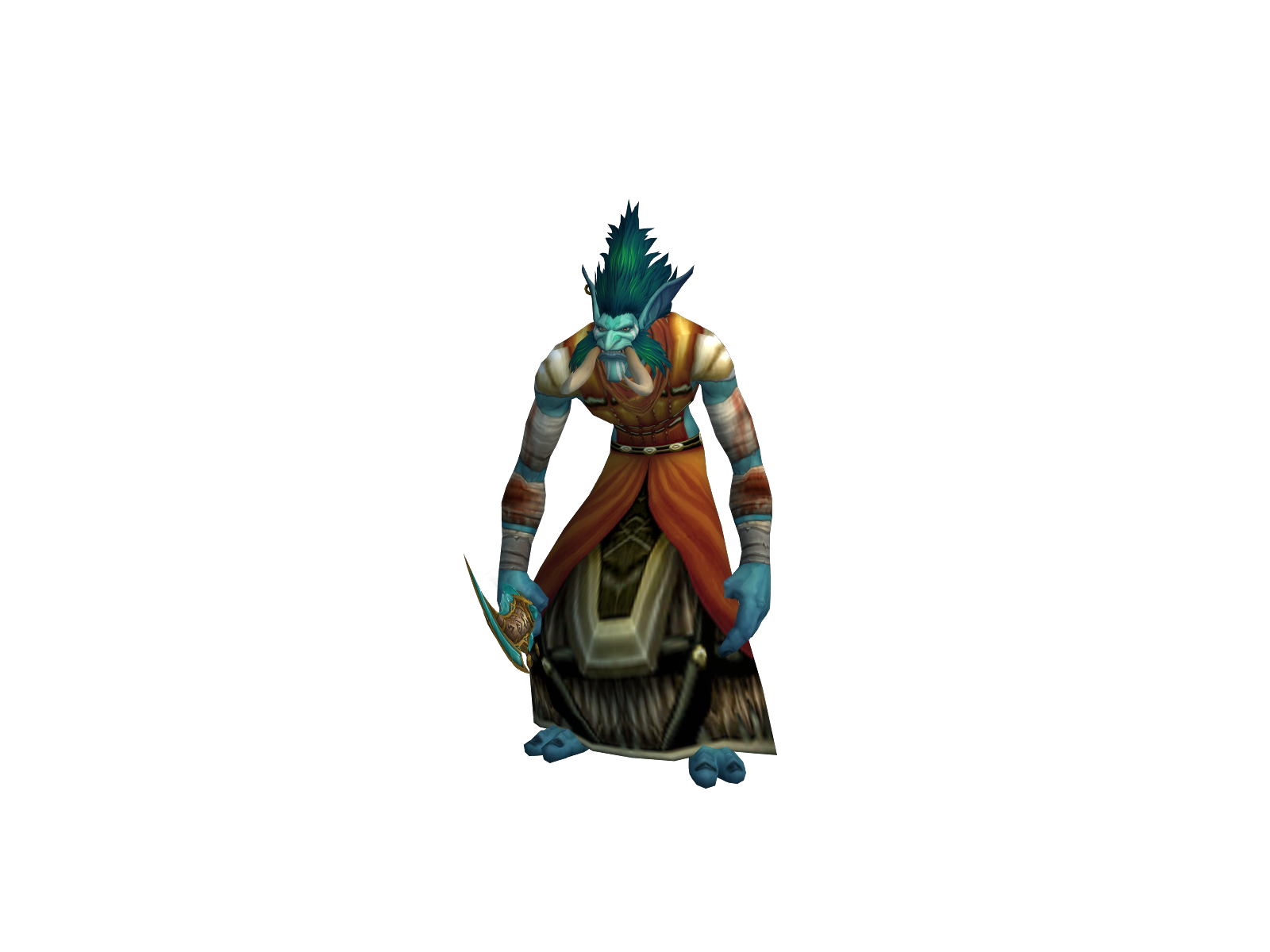 Khabani 3D character render