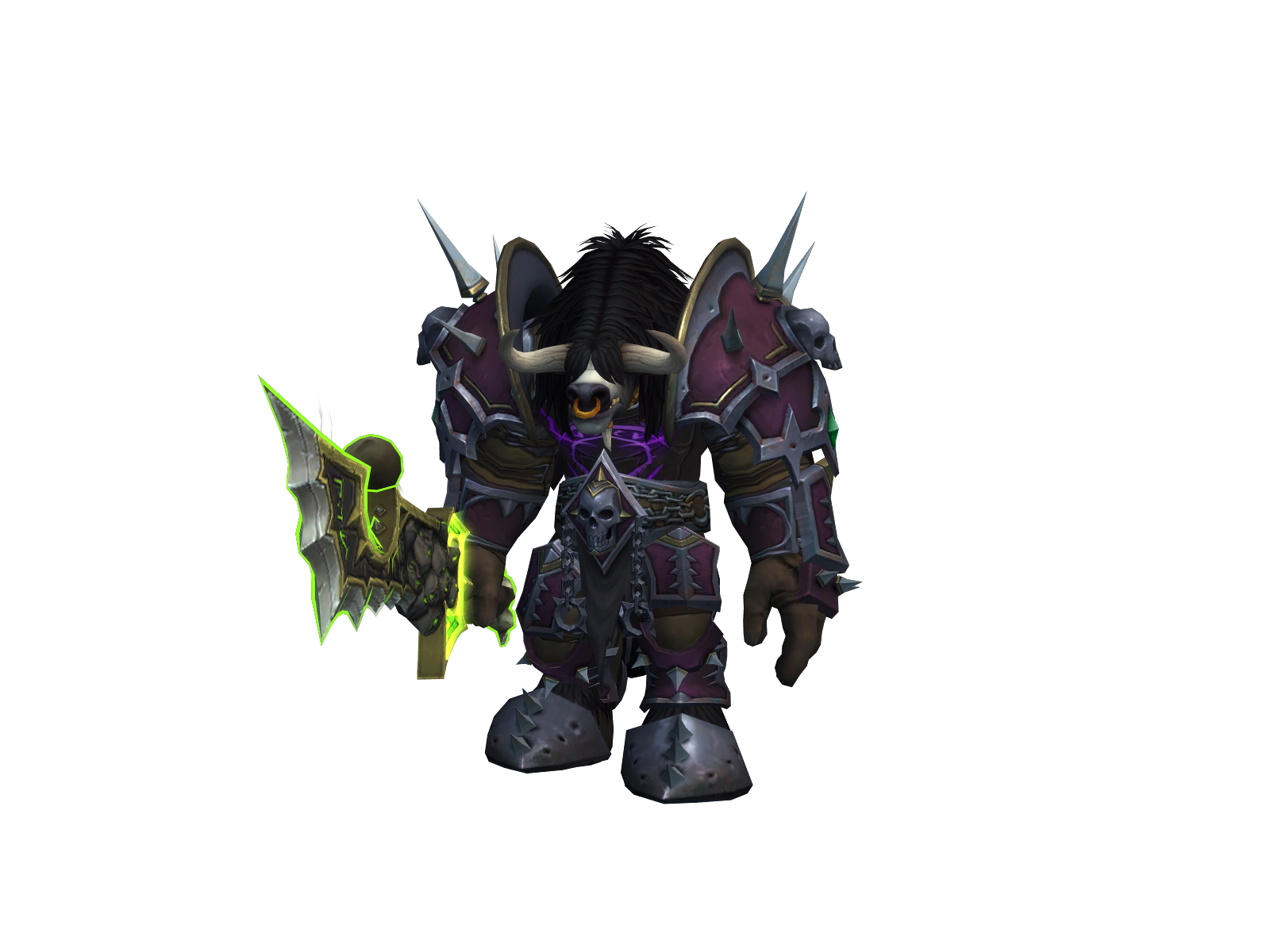 Thrashmane 3D character render