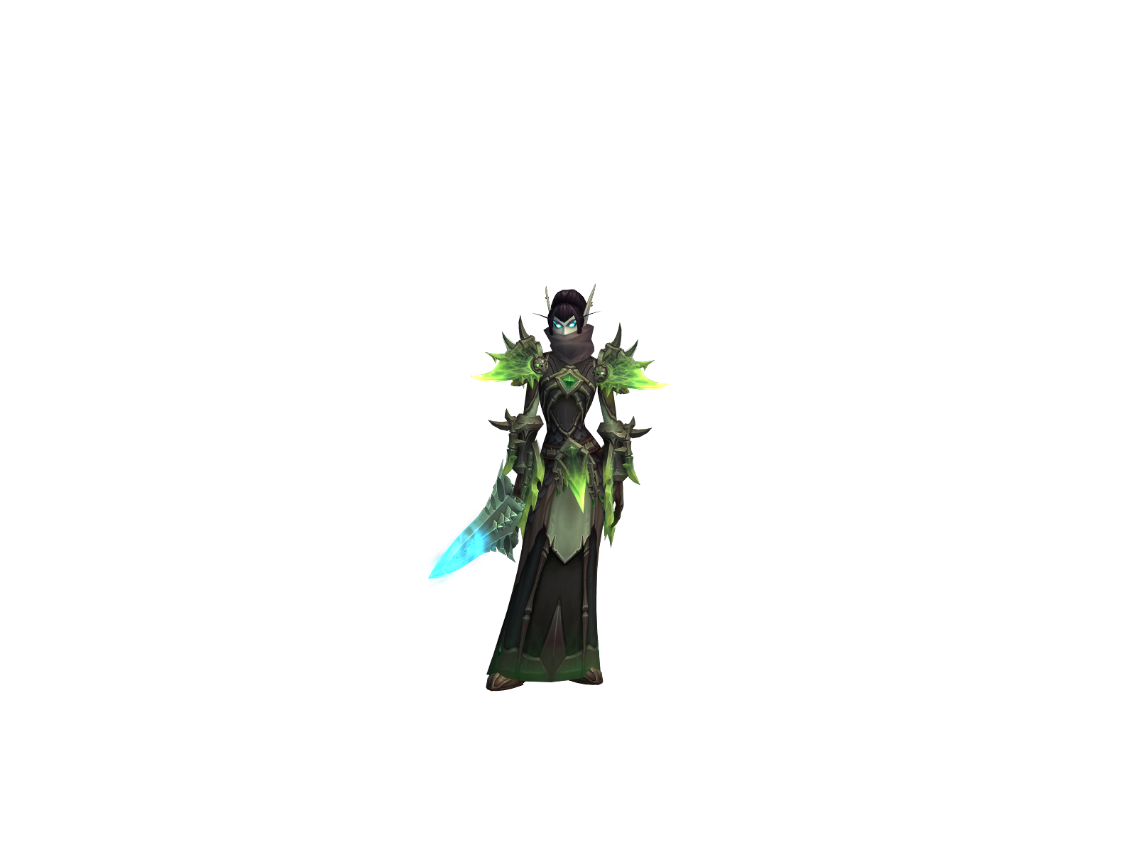 Harridan 3D character render