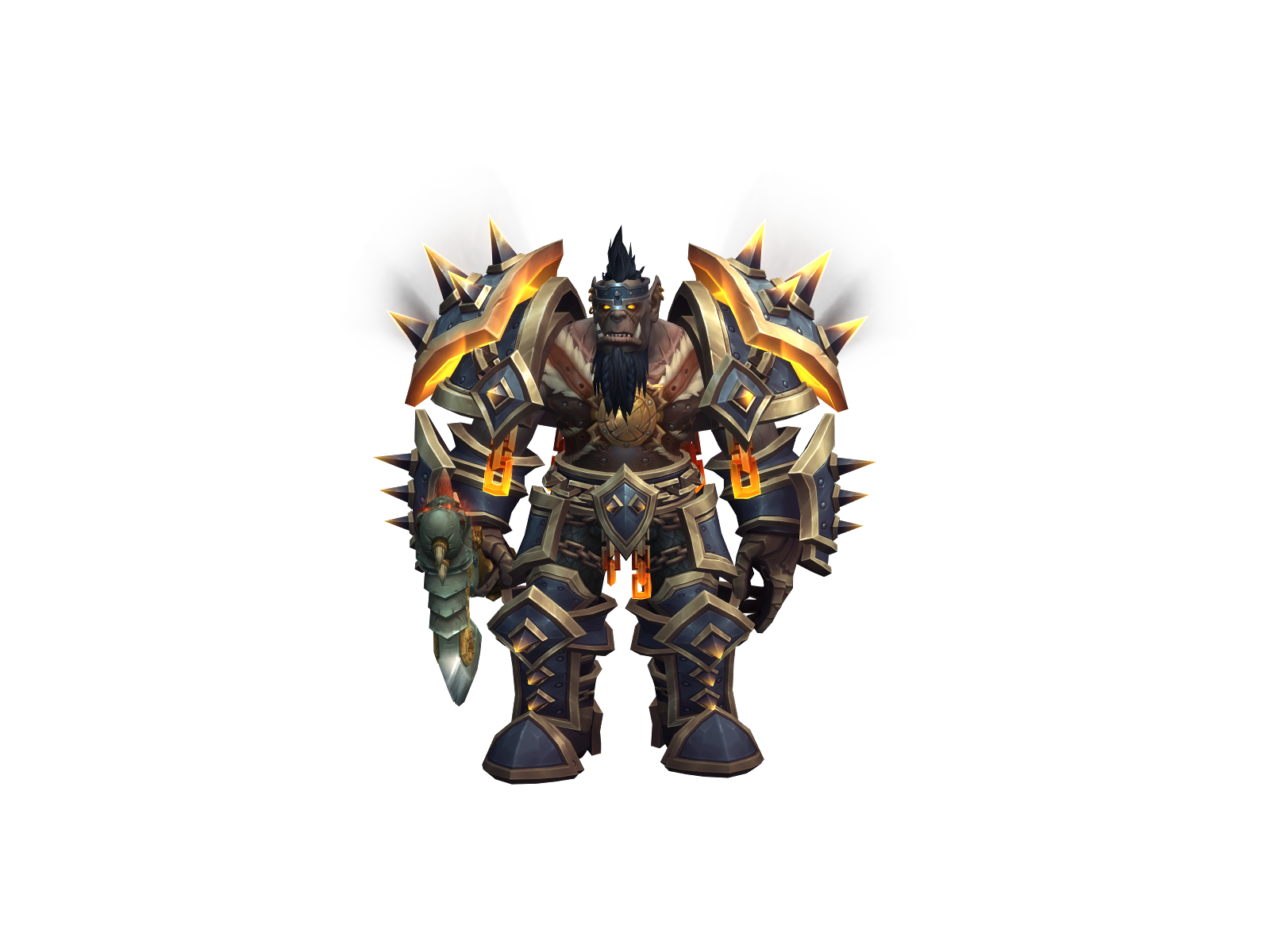 Gronnsbane 3D character render