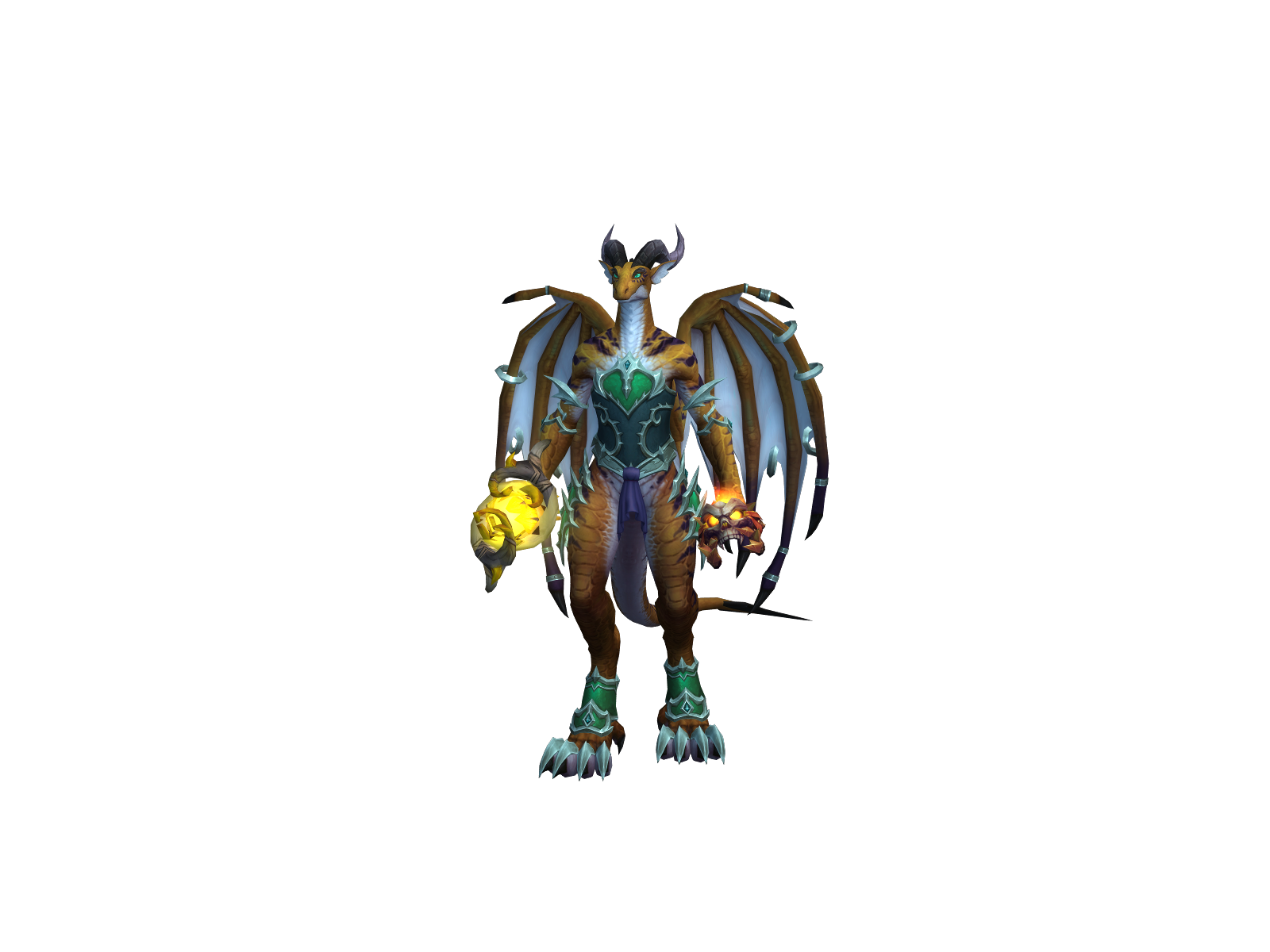 Chocomint 3D character render