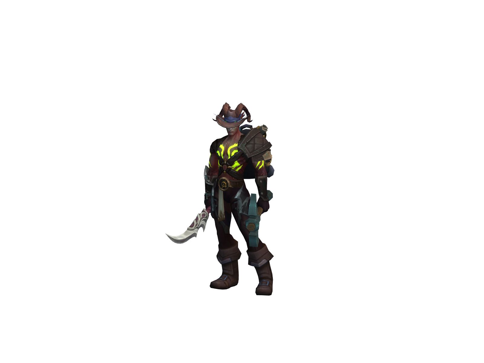 Levail 3D character render