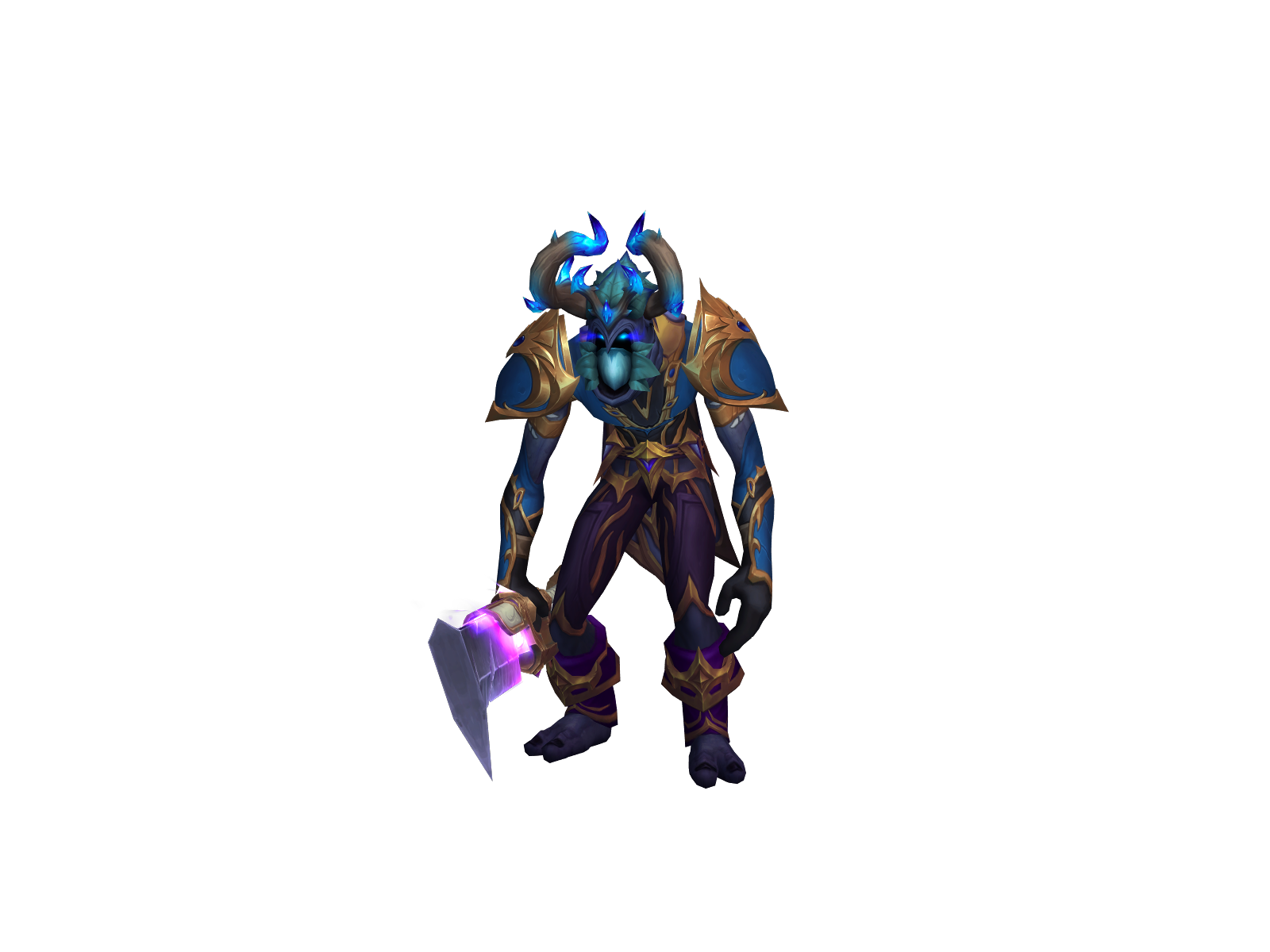 Blackmulch 3D character render