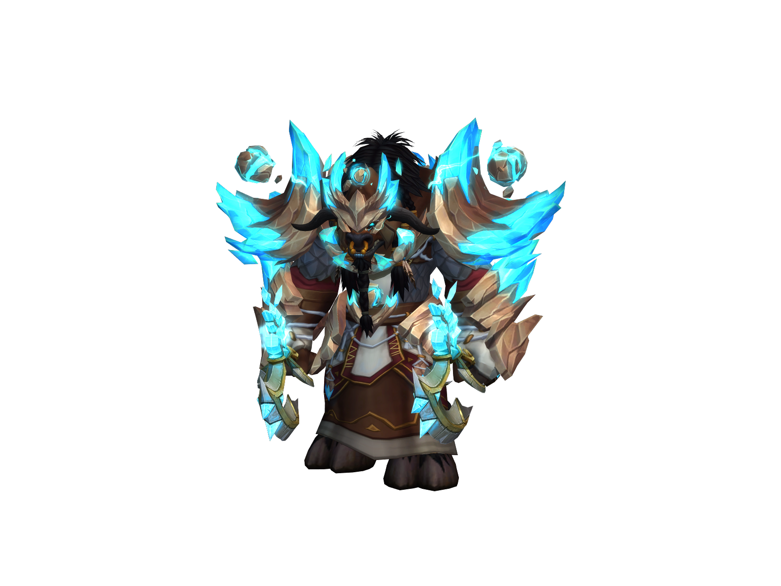 Ankhward 3D character render