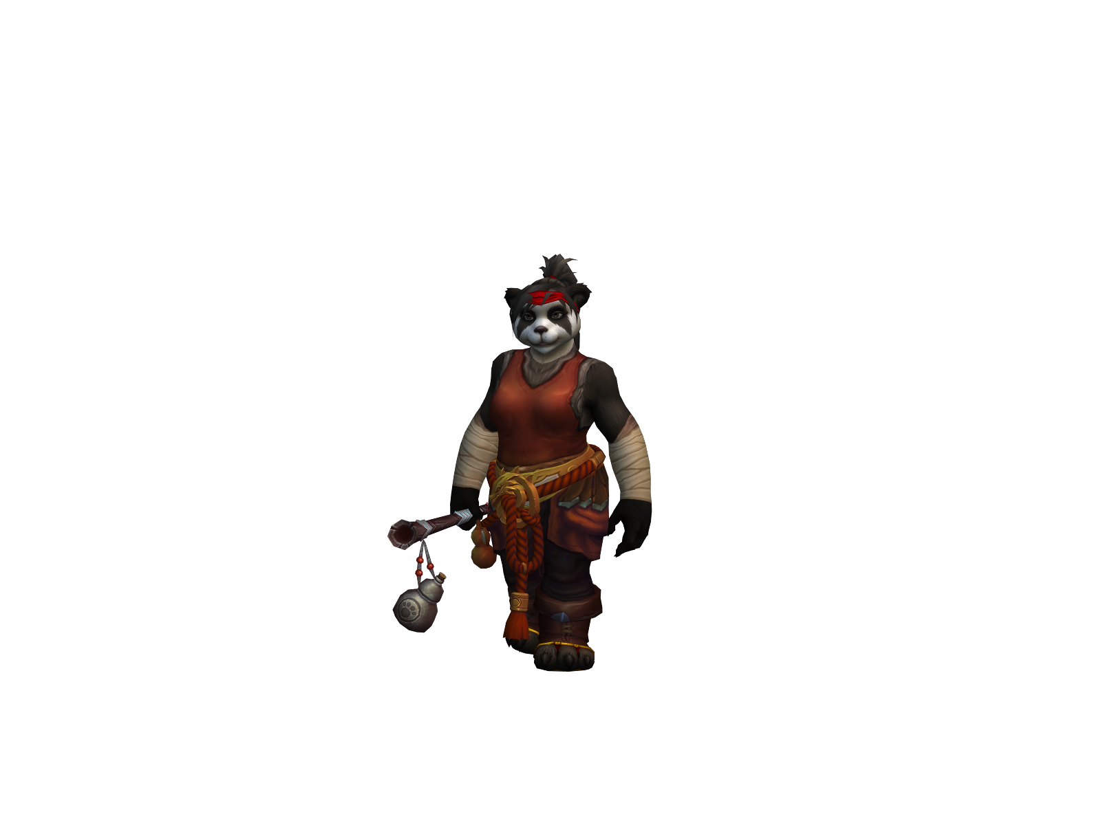 Shadopalm 3D character render