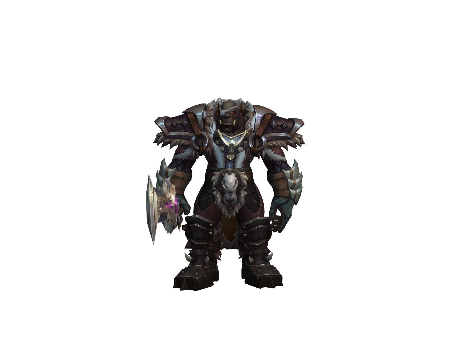 Rogkan 3D character render