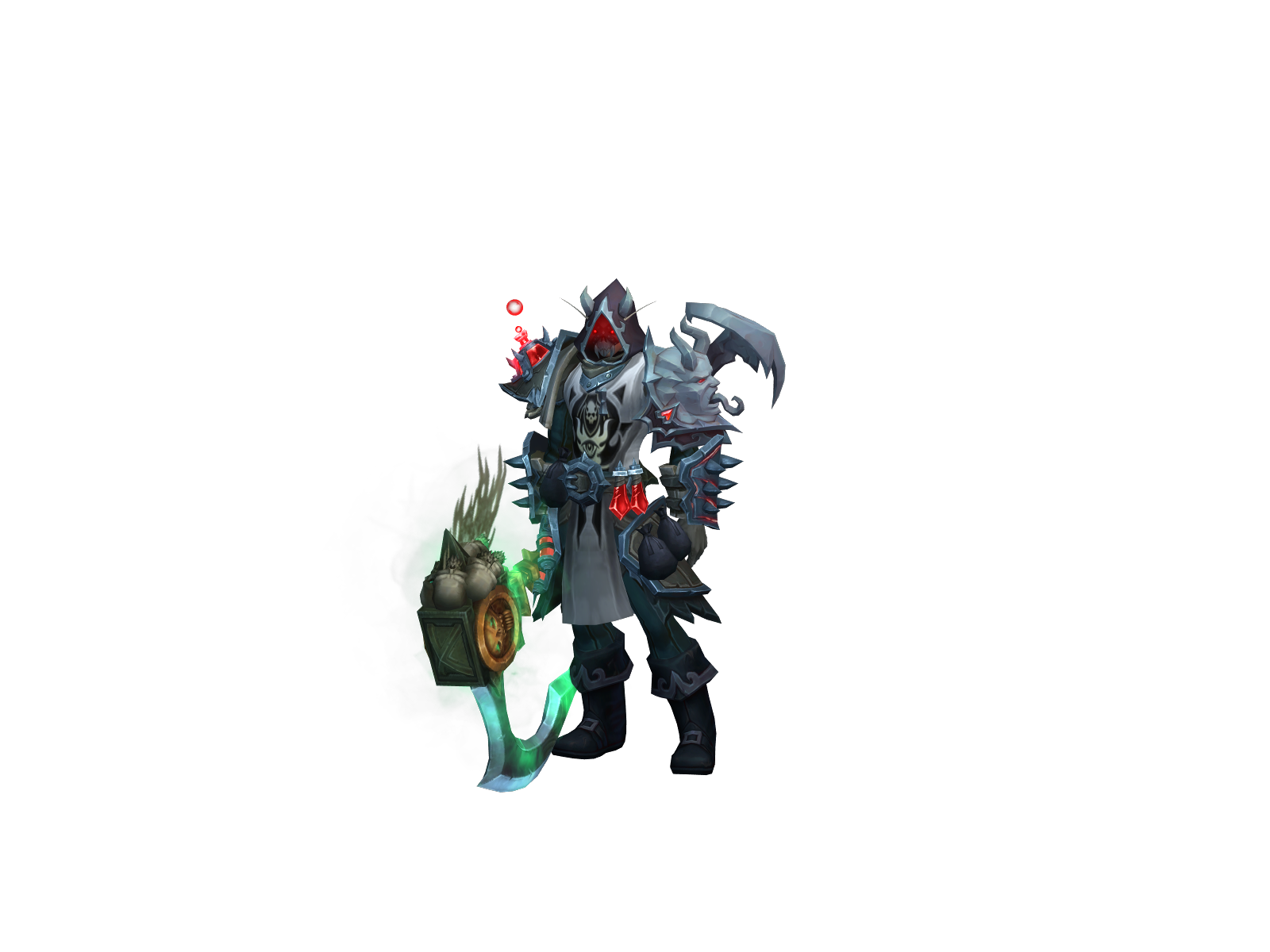 Nonbeliever 3D character render