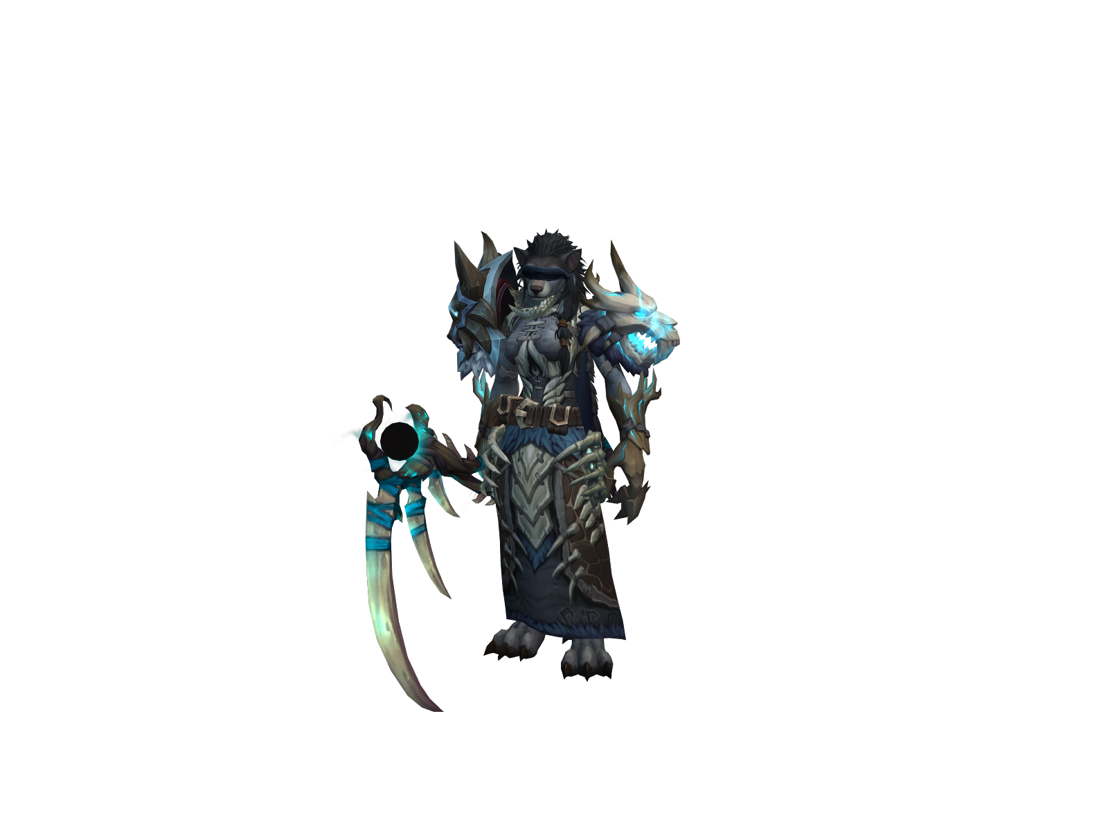 Hensurged 3D character render