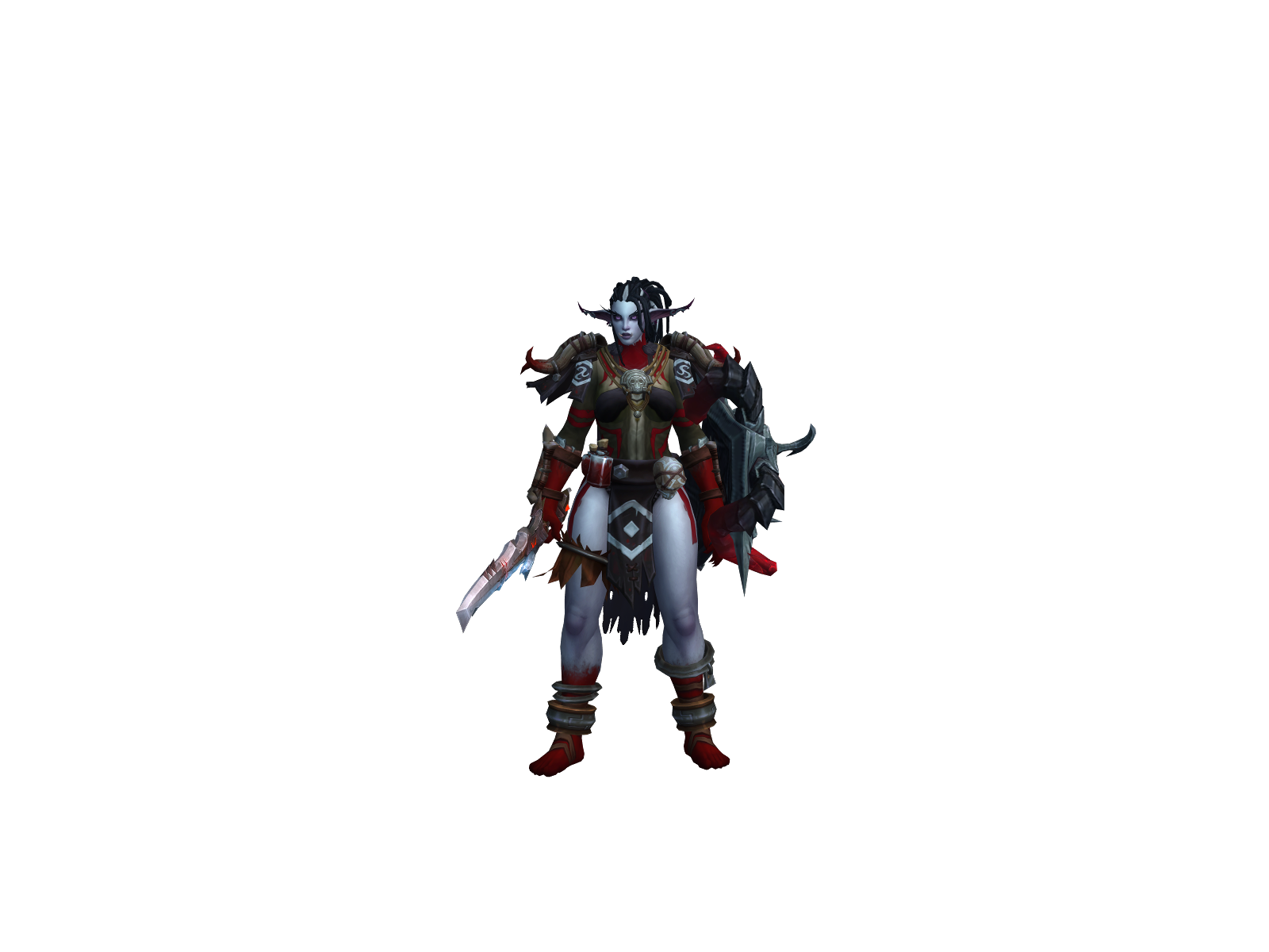 Calithria 3D character render