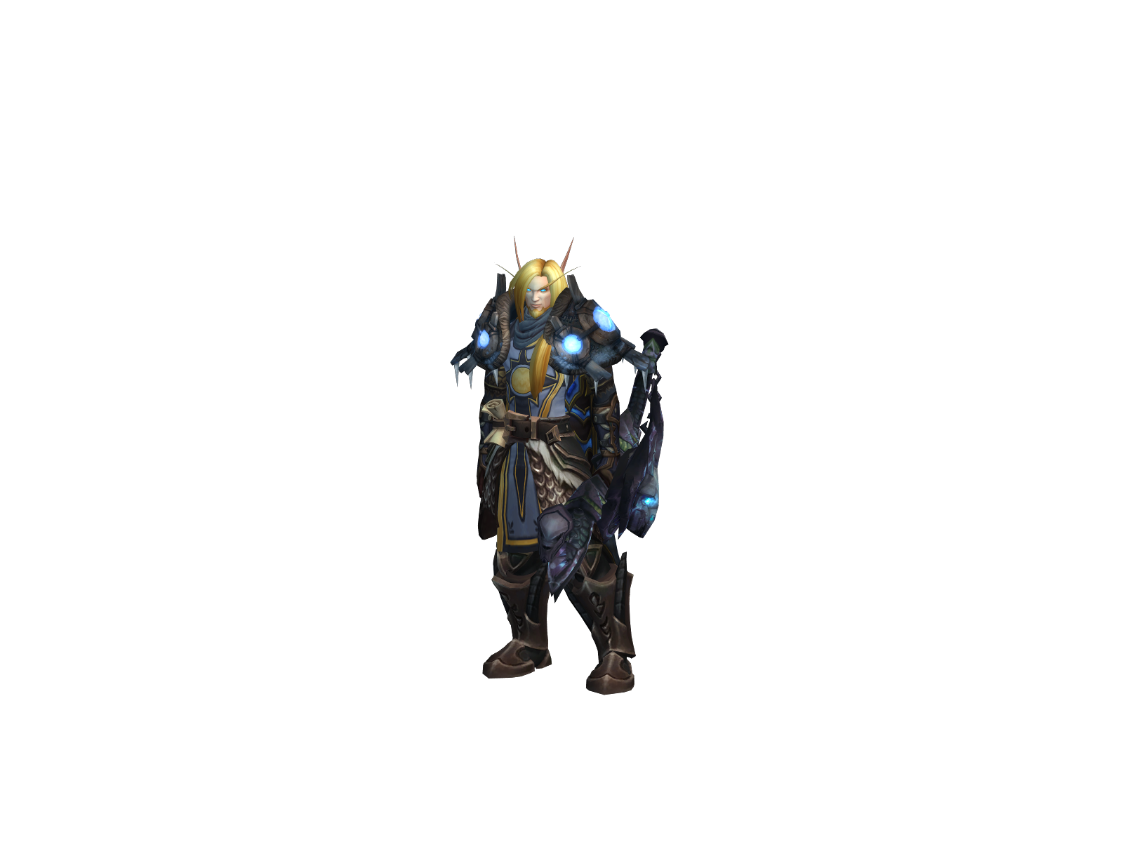 Anduir 3D character render