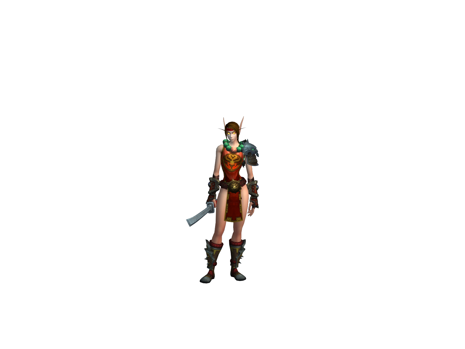 Kïri 3D character render