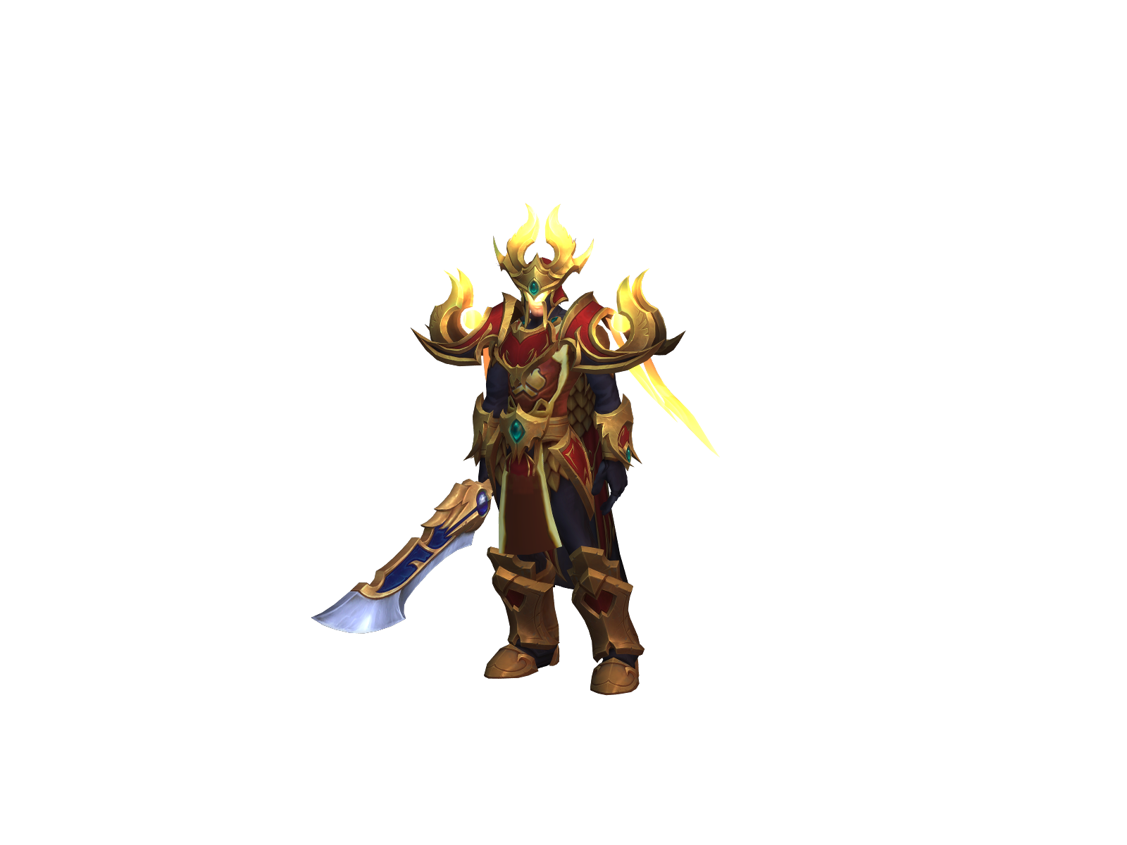 Carves 3D character render