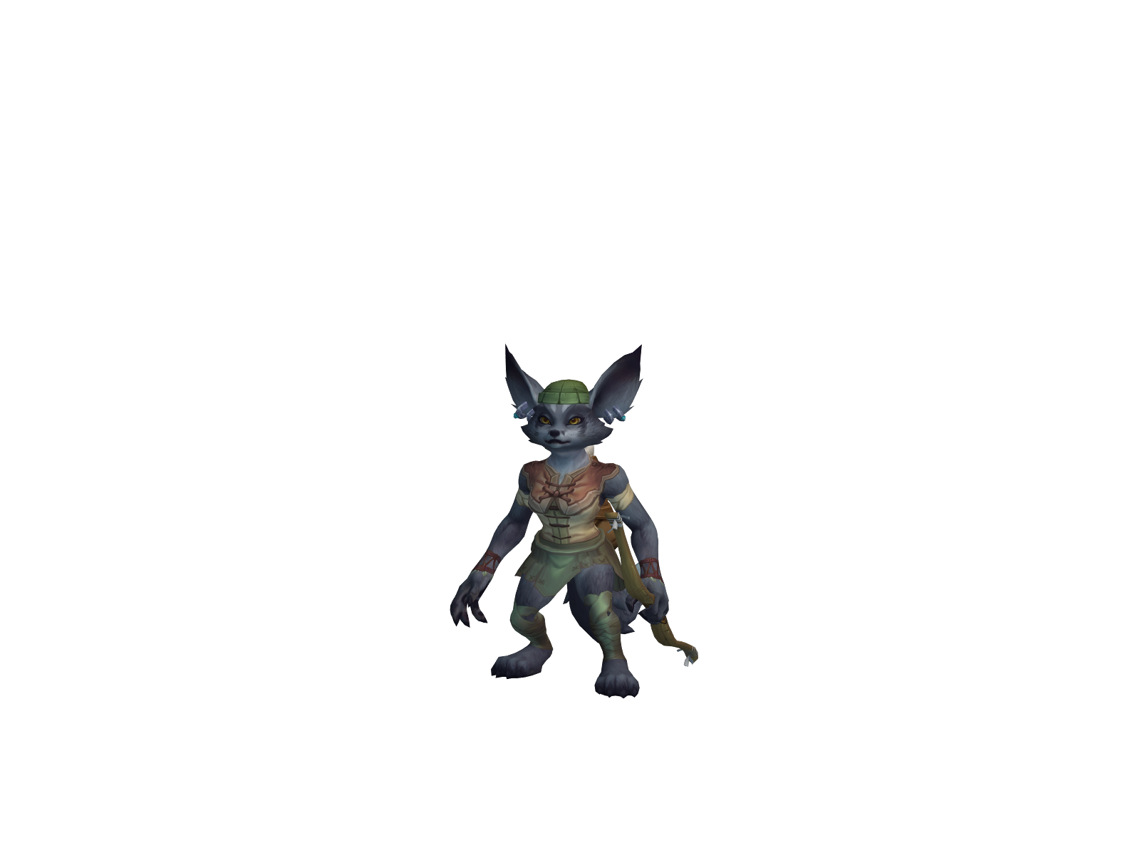 Centi 3D character render
