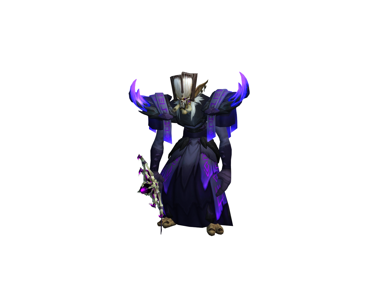 Rhuû 3D character render