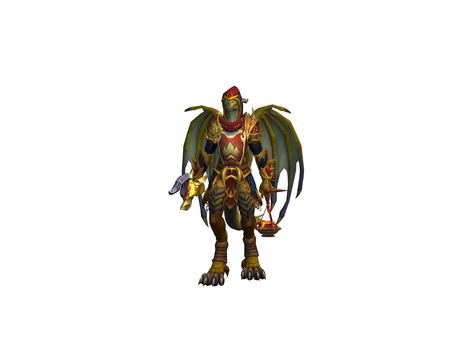 Modelo 3D character render