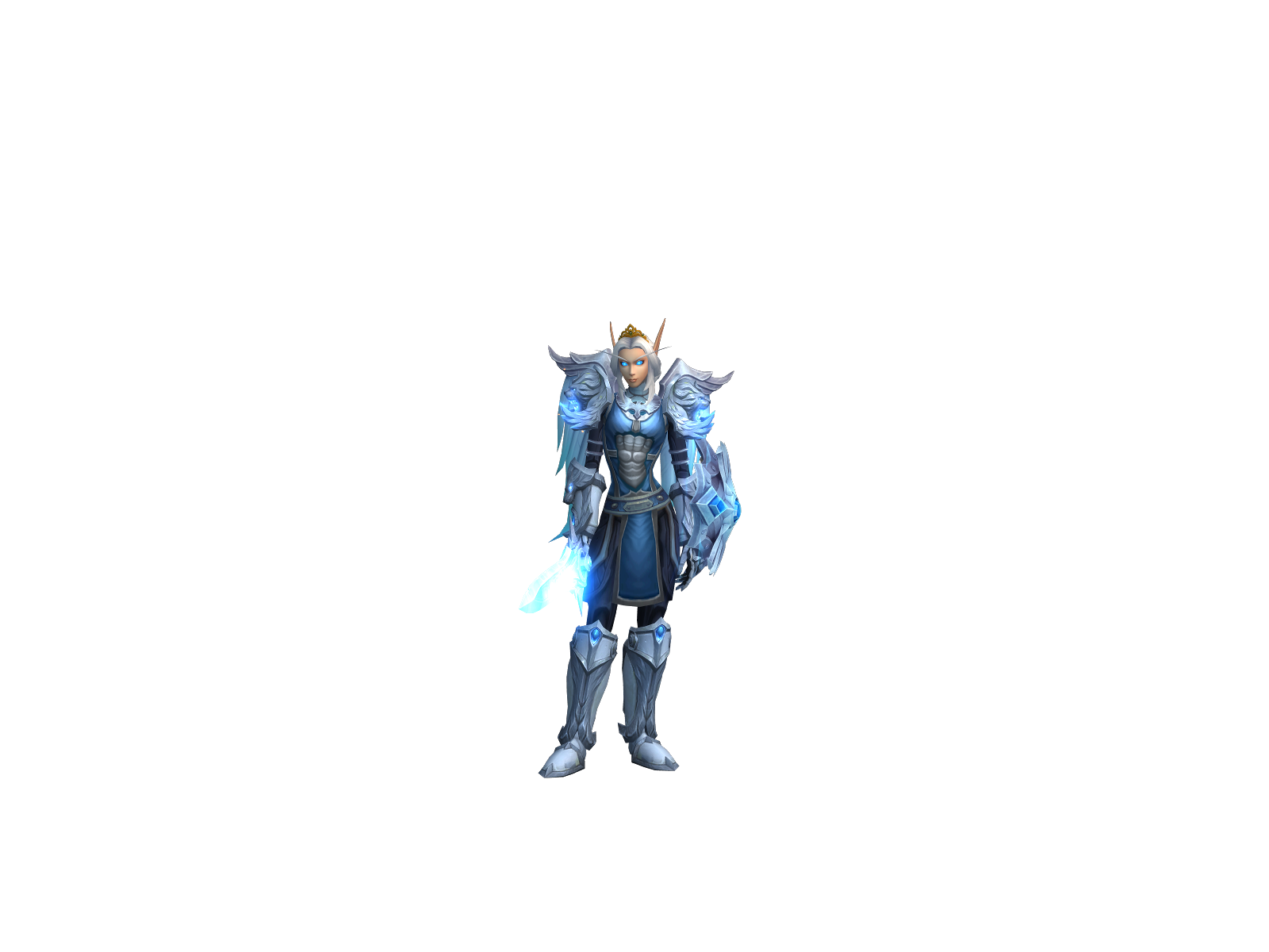 Quìnne 3D character render