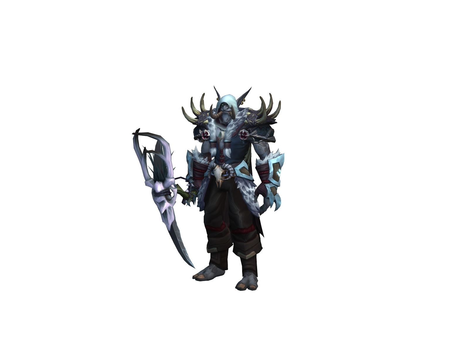 Darazu 3D character render