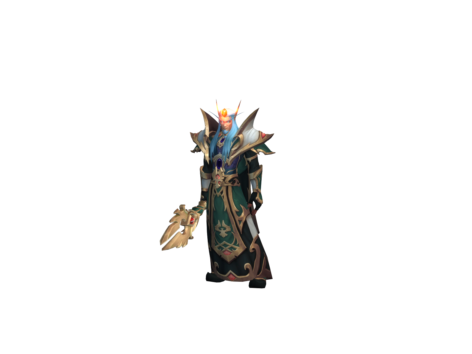 Loràëron 3D character render