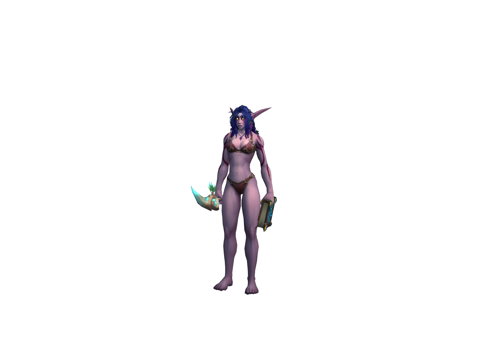 Savaena 3D character render