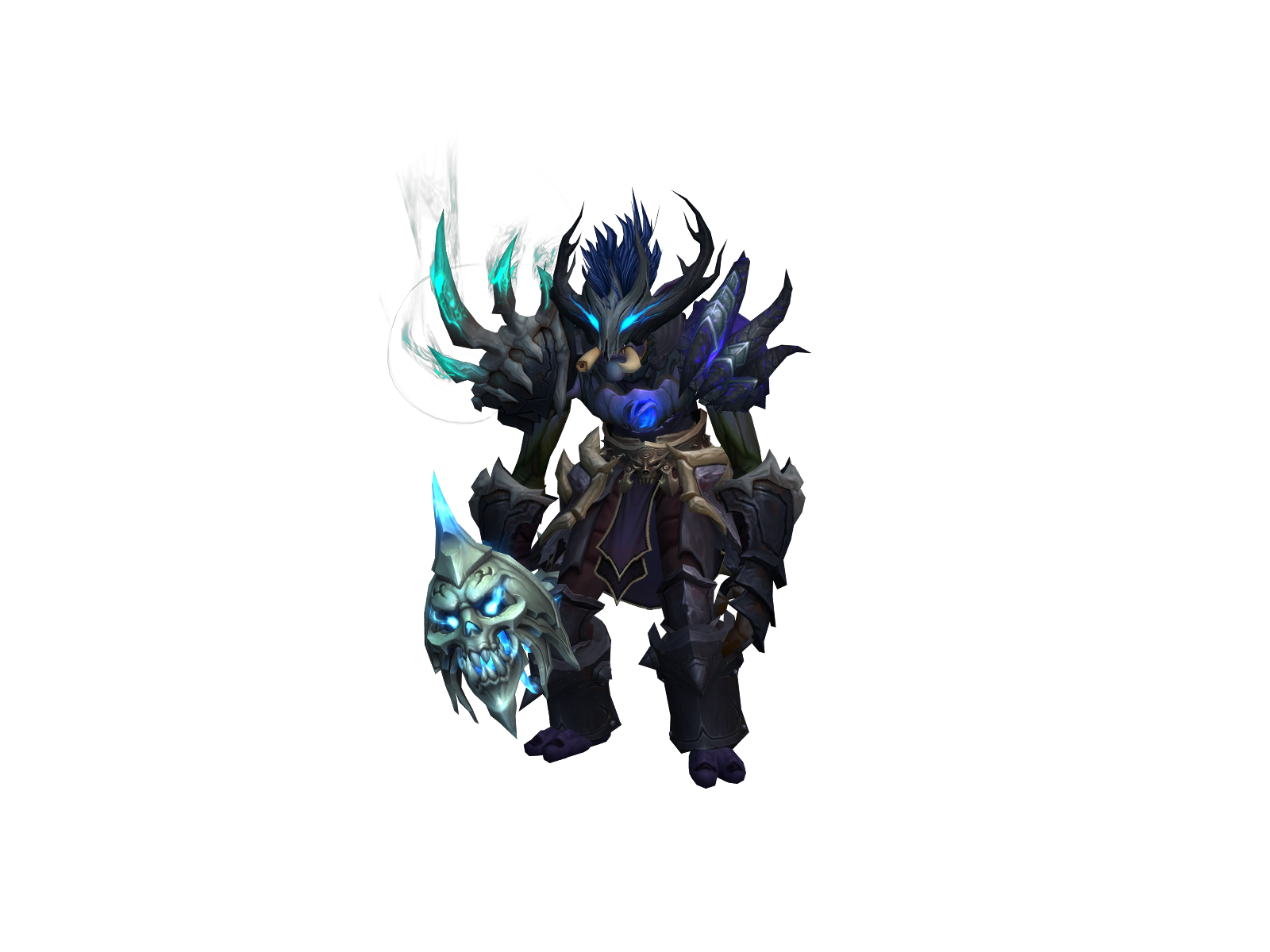 Zashol 3D character render
