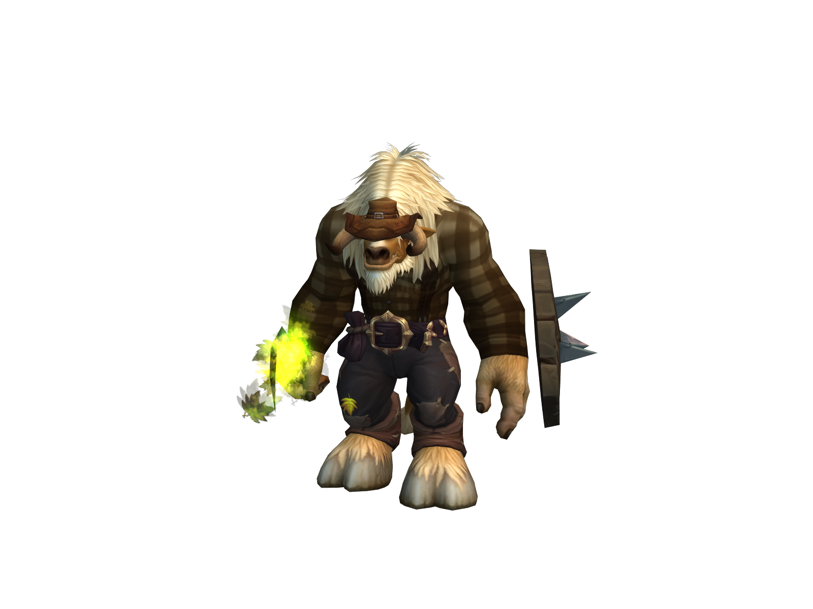 Bullarius 3D character render