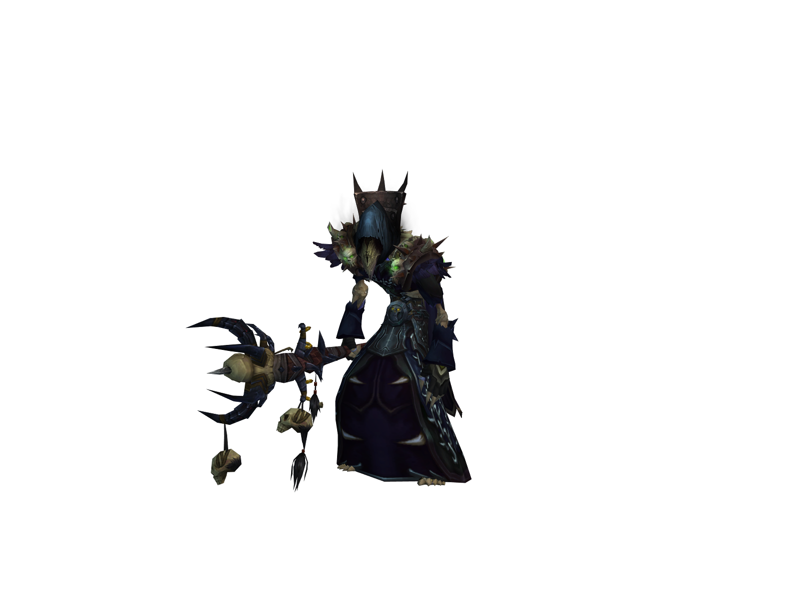 Móll 3D character render