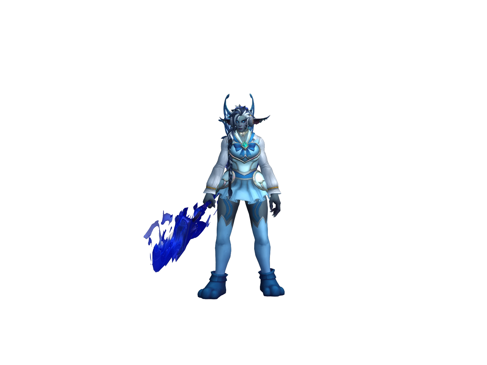 Zerå 3D character render