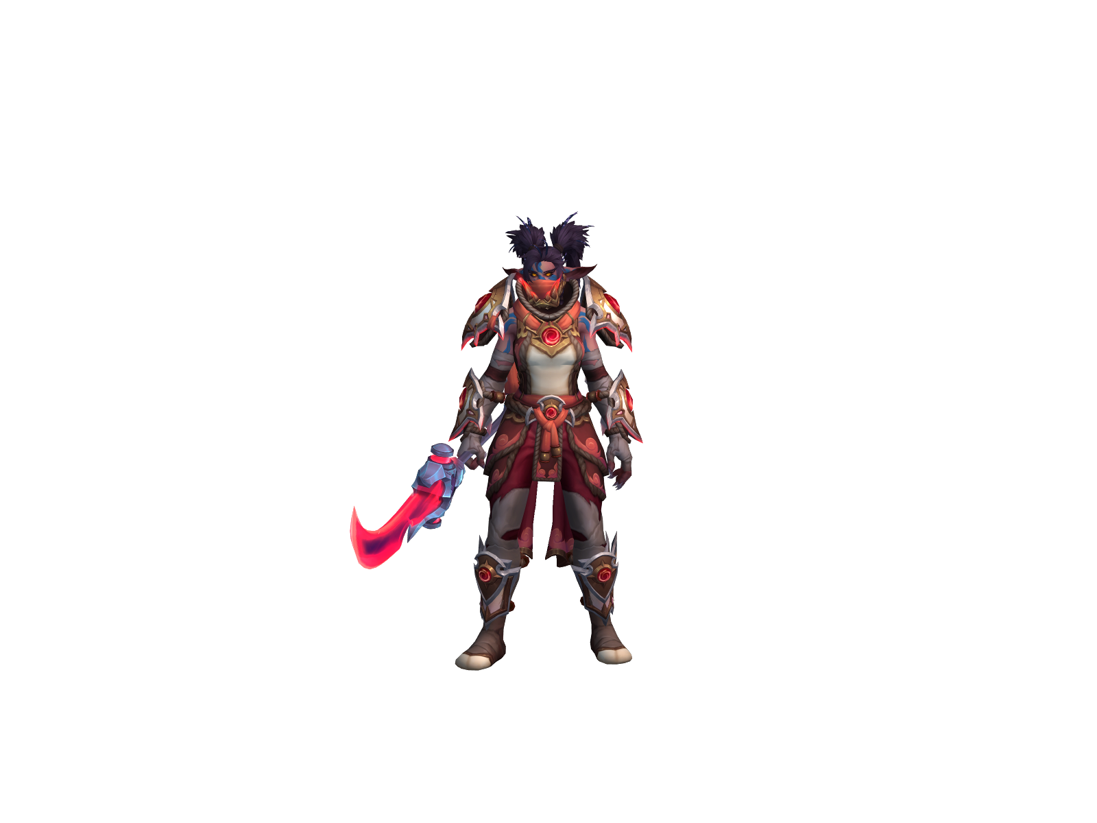 Miztea 3D character render