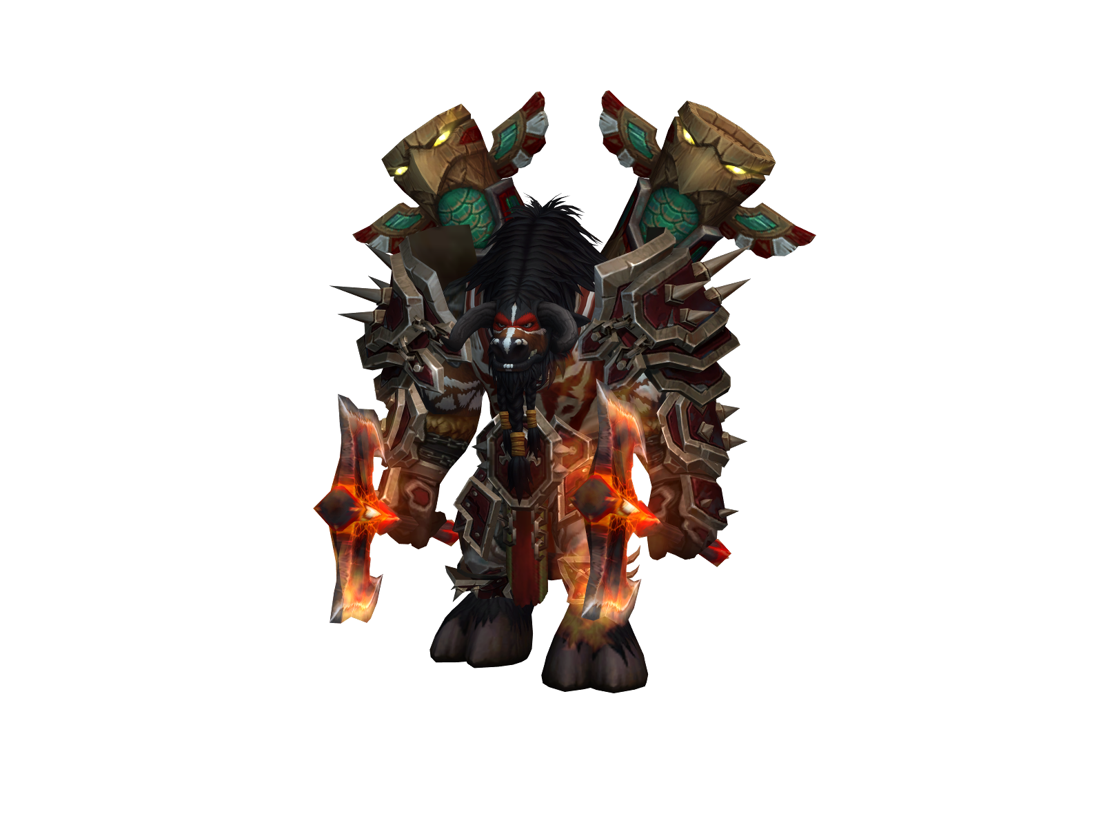 Crônak 3D character render