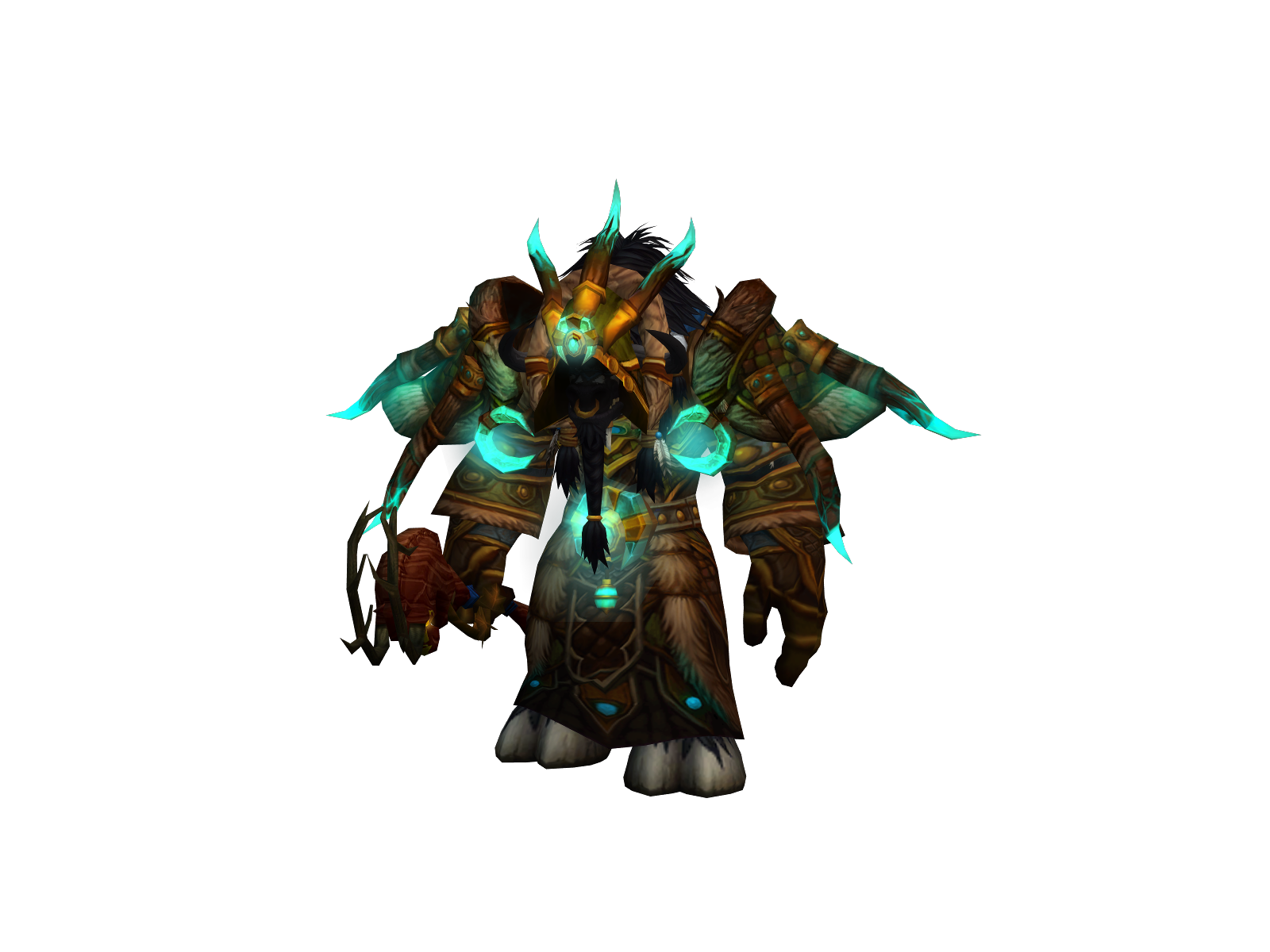 Nakahana 3D character render