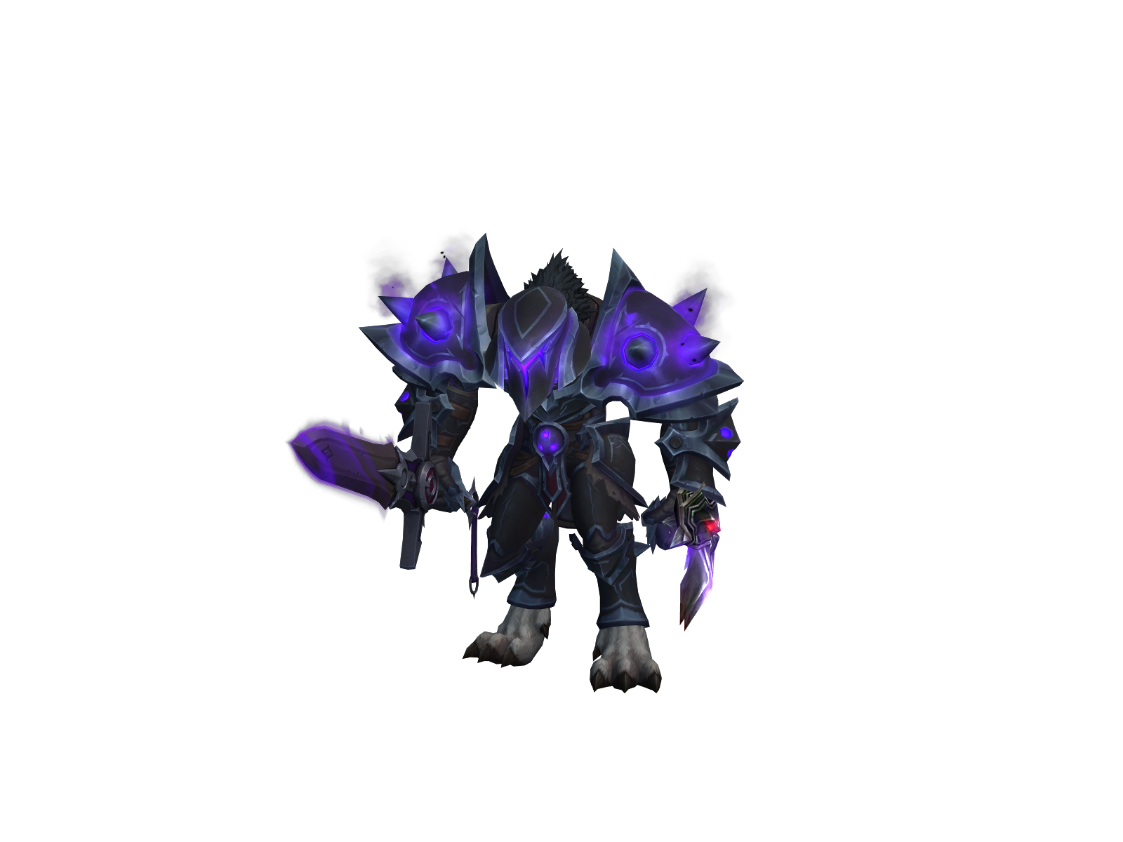 Barafang 3D character render