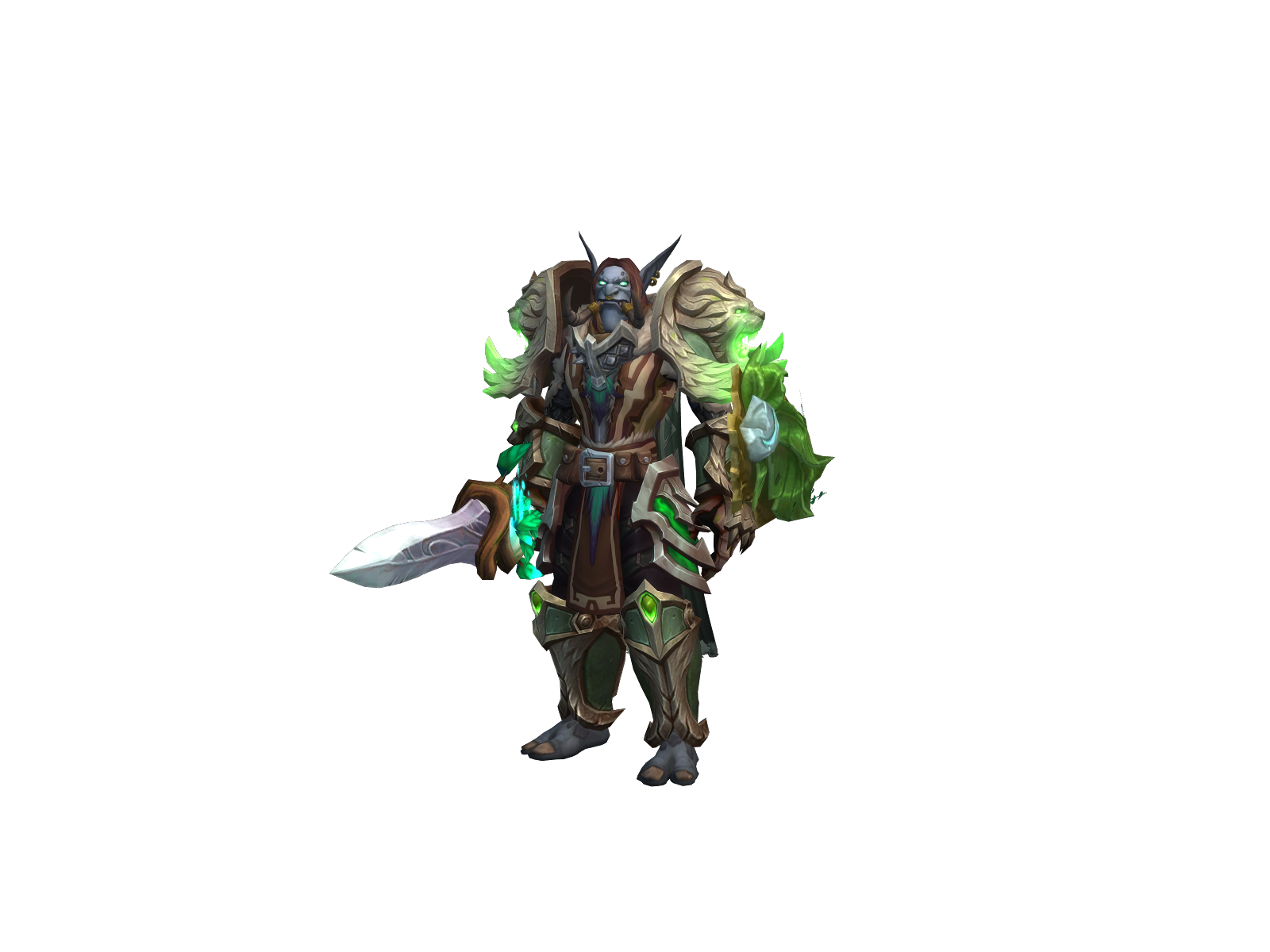 Kjalmar 3D character render