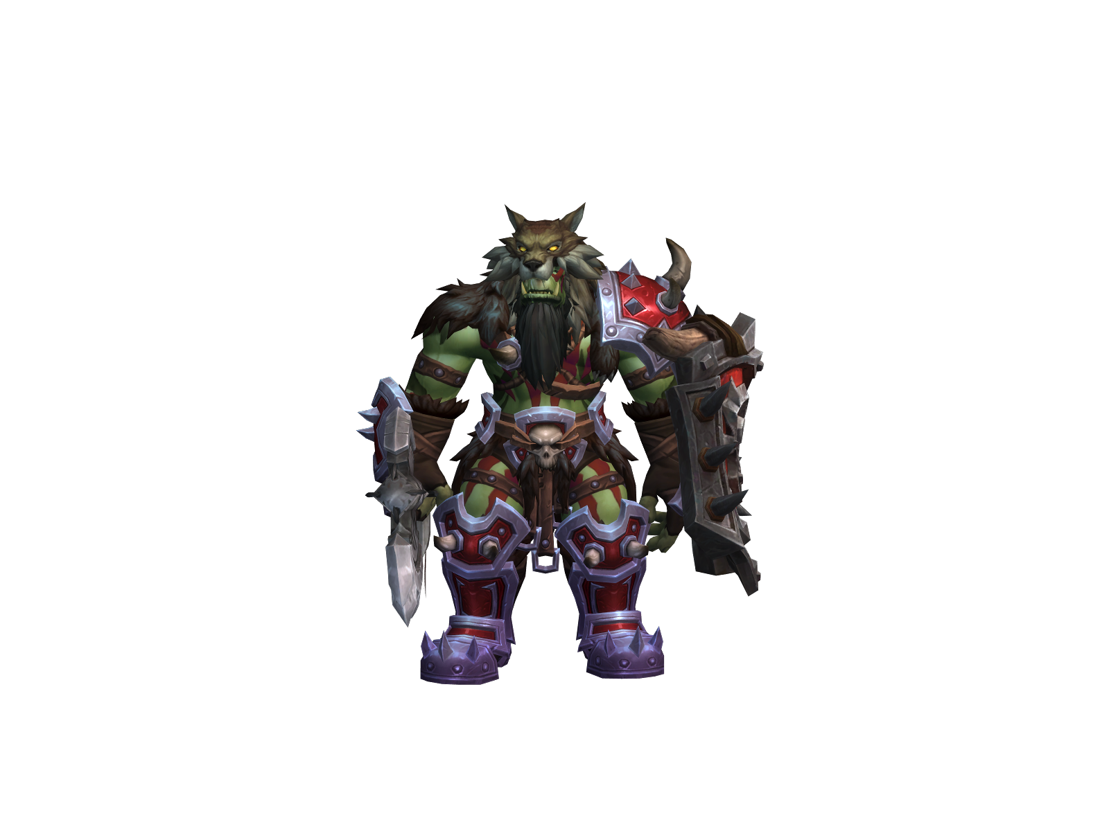 Ðracnor 3D character render